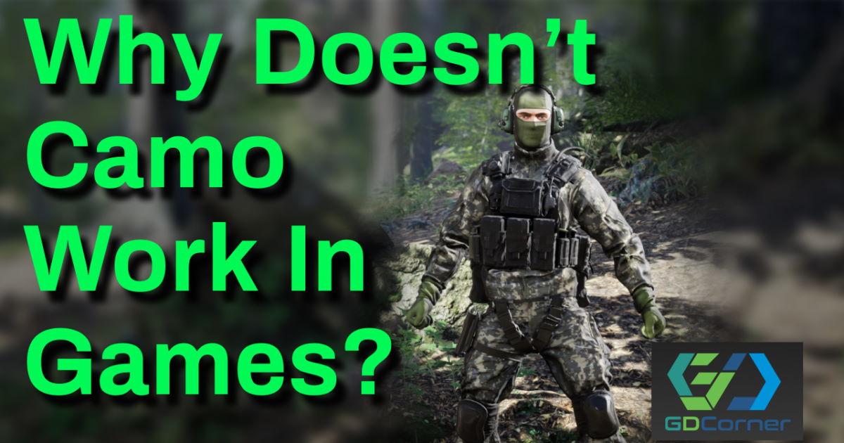 Why Doesn't Camouflage Work in Games? - Ask A Game Dev